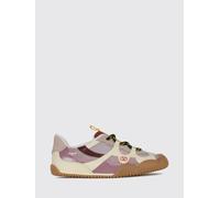 VALENTINO GARAVANI Sneakers Amphibia in mesh e pelle scamosciata con VLogo 41 Avorio