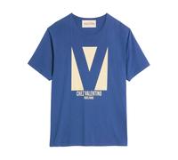 Valentino Garavani - T-Shirt Chez Valentino - - Tops - Uomo - Blu - S