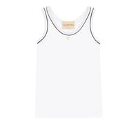Valentino Garavani - Top con Applicazione - - Tops - Donna - Bianco - M