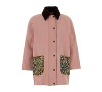 Valentino Garavani - V Gold Denim Peacoat - - Coats - Donna - Rosa - XL