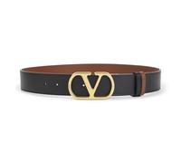Valentino Garavani - VLogo 40 Reversible Belt - - Accessories - Donna - Nero - 75 CM