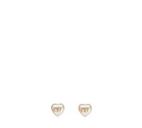 Valentino Garavani - VLogo Heart Earrings - - Accessories - Donna - Beige - ONE SIZE