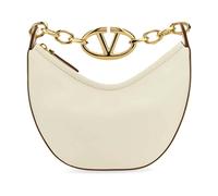 Valentino Garavani - VLogo Moon Mini Hobo Bag - - Bags - Donna - Bianco - ONE SIZE