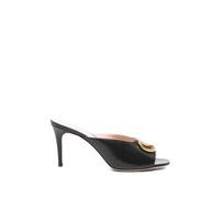 Valentino Garavani - Vlogo Signature Leather Mules - - Shoes - Donna - Nero - 37 1/2 EU
