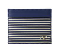 Valentino Garavani - Vlogo Striped Cardholder - - Accessories - Uomo - Blu - ONE SIZE