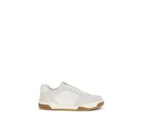 Valentino Garavani White Calf Leather Bos Taurus Athletic Sneakers - EU46/US13