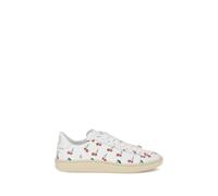 Valentino Garavani White Calf Leather Bos Taurus Low Top Sneakers - EU38/US8
