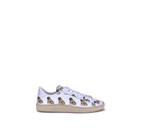 Valentino Garavani White Calf Leather Bos Taurus Low Top Sneakers - EU40/US10