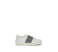 Valentino Garavani White Calf Leather Bos Taurus Low Top Sneakers - EU41.5/US8.5