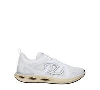 Valentino Garavani White Fabric Athletic Sneakers - EU40.5/US7.5