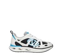 Valentino Garavani White Fabric Athletic Sneakers - EU44/US11