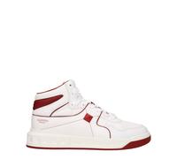 Valentino Garavani White Leather High Top Sneakers - EU40/US7