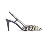 Valentino Garavani - Worker Cotton Sling Back - - Shoes - Donna - Multicolore - 39 EU