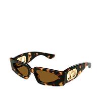 Valentino Vg0001s Occhiali Da Sole Donna Avana Rettangolari Marrone 53mm