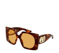 Valentino Vg0002s Occhiali Da Sole Donna Avana Squadrato Marrone 55mm