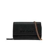 VALENTINO Rised Re Wallet With Shoulder Strap Nero