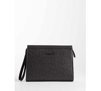 Valentino - King Re - Pochette marrone con monogramma No Size