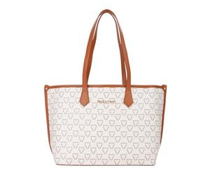 Valentino Lady Re, Borsa Donna, Bianco/Cuoio, OneSize
