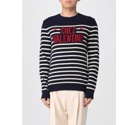 Valentino Maglia Chez in lana vergine a righe XL Blue