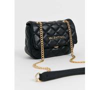 Valentino - Ocarina - Borsa trapuntata nera con tracolla a catena-Nero No Size