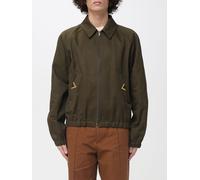 Valentino OVershirt in gabardine con VGold 48 Militare