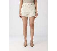 Valentino Pantaloncini in denim di cotone 26 Bianco