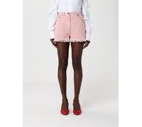 Valentino Pantaloncini in misto cotone con tasche stampate 27 Rosa