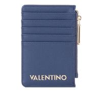 VALENTINO porta carte di credito Fae Re Zip Around Card Case Blu blu scuro
