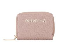VALENTINO porta carte di credito Falak Re Zip Around Card Case Taupe grigio talpa