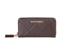 Valentino portafoglio Astrid Zip Around Wallet Caffe marrone scuro