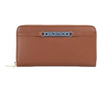 Valentino portafoglio Ebe Zip Around Wallet Cuoio/Avio marrone