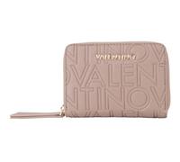 Valentino portafoglio Pansy Zip Around Wallet Taupe grigio talpa