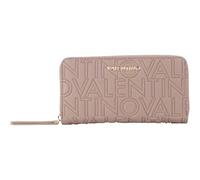 Valentino portafoglio Pansy Zip Around Wallet Taupe grigio talpa