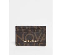 Valentino - Reginare - Portacarte marrone con monogramma No Size