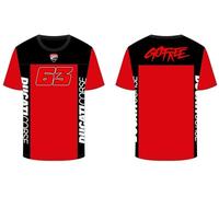 Valentino Rossi BAGNAIA - Ducati Dual Line,T-Shirt,Uomo,Black,L