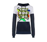 Valentino Rossi Felpa con Cappuccio da Donna Ufficiale MotoGP VR46 The Doctor Street - Bianco - XS
