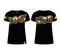 Valentino Rossi - Maglietta da donna VR46 in Cotone VR46 The Doctor - M - Ner...