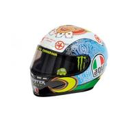 Valentino Rossi Mini Casco Replica 1:5 - VR46 MotoGP_Mugello 2010