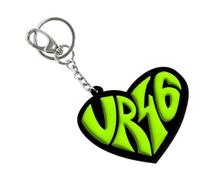 Valentino Rossi Portachiavi VR46 Ventaglio, Unisex, Taglia unica, Multi