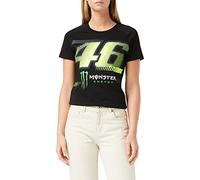 Valentino Rossi T-Shirt Monza Monster Energy Dual,Donna,XL,Nero