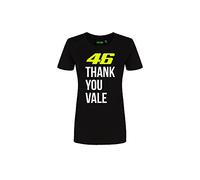 Valentino Rossi T-Shirt Thank You Vale,Donna,M,Nero
