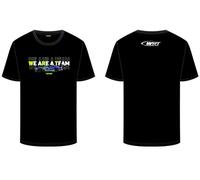 Valentino Rossi T-Shirt VR46 Linea WRT, Uomo, M, Nero