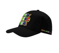 Valentino Rossi Vr46 Classic-Stripes, cap Uomo, Nero, Taglia Unica