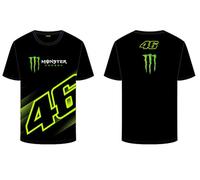 Valentino Rossi Vr46 Monster Dual T-Shirt, Nero, M Unisex-Adulto