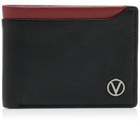 VALENTINO Rush, Portafoglio Uomo, Nero/Rosso, VPP7M815