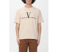 Valentino Garavani - T-shirt in cotone con stampa 'Made In' - - Tops - Uomo - Beige - XL