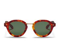 Valentino V - Essential - Iv Occhiali Da Sole Unisex Avana Rotondo Verde 46mm