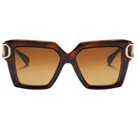 Valentino V - Uno Occhiali Da Sole Unisex Marrone Geometrico Marrone 55mm