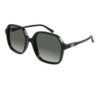 Valentino VG0018S 001, Nero, RECYCLED acetate, Donne occhiali da sole 56