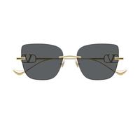 Valentino Vg0033s Occhiali Da Sole Donna Oro Cat-eye Grigio 54mm